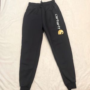 Black carhartt sweatpants